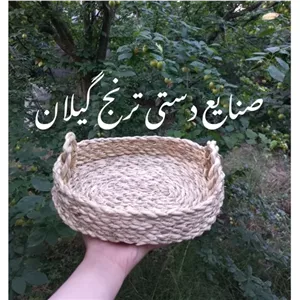 سبد حصیری مدل بیضی و دایره مبلمونسرا مدل 272416