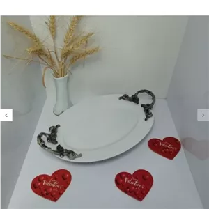 دیس دسته دار پایه دار آماتیس ، رولت خوری پایه دار ، کباب خوری ، شیرینی خوری ، بسکوییت خوری آنتیک ، ظروف پذیرایی مبلمونسرا مدل 271049