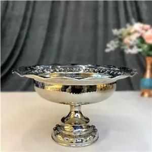 آجیل خوری طرح الماس کروم مبلمونسرا مدل 265893 