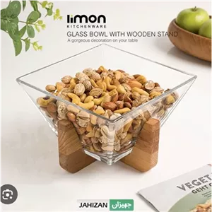 اجیل خوری پایه چوبی لیمون مبلمونسرا مدل 264715 