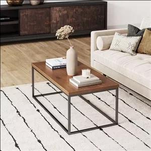 میز جلومبلی چوب فلز مدل سورن با ارسال از کرج مبلمونسرا مدل 221667