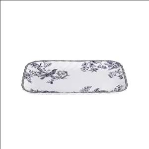 دیس پذیرایی مستطیل گلدکیش طرح لوتوس سایز کوچک مدل GK701131-1 مبلمونسرا مدل 270159