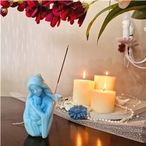 شمع تندیس زیبای مادر قابل سفارش در رنگ دلخواه شما مبلمونسرا مدل 280955