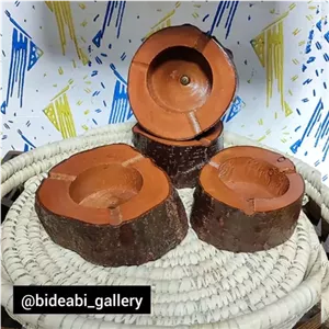زیر سیگاری چوبی زیرسیگاری چوبی مدل روستیک مبلمونسرا مدل 278729