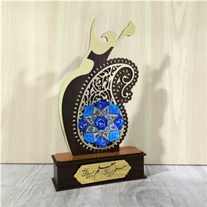تندیس معلم مینا کاری کد3 مبلمونسرا مدل 253195 