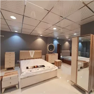 سرویس خواب مدل پرنس با جنس تمام ام دی اف با تنوع در سایز و رنگ بندی مبلمونسرا مدل 229238