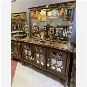 اینه کنسول سه درب اینه ای مبلمونسرا مدل 223947