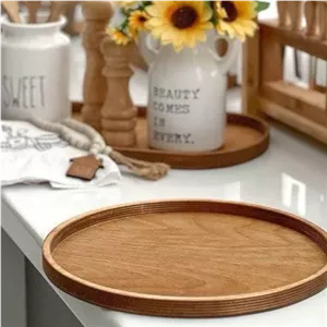 دیس چوبی گرد بزرگ مبلمونسرا مدل 269942