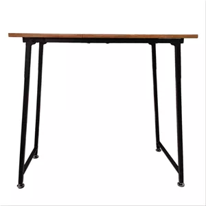 میز پایه بلند تاشو و کم جا مدل L5080-2 دو تکه مناسب پذیرایی کار مطالعه و لپ تاپ مبلمونسرا مدل 223152