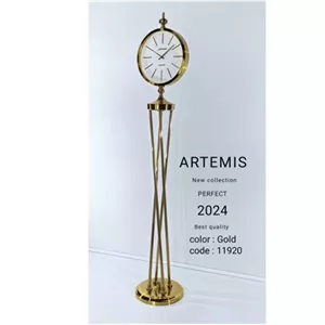 ساعت ایستاده و کنار سالنی آرتمیس فلزی مبلمونسرا مدل 239195