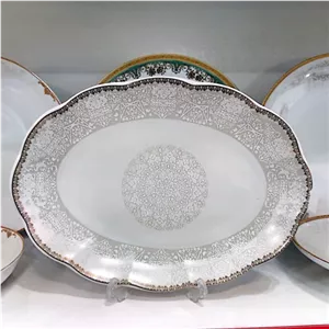 دیس چینی نیلوفری مقصود مارگاریتا سایز 32 مبلمونسرا مدل 269761