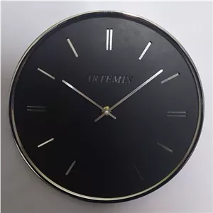 ساعت دیواری 38 سانتی فلزی آرتمیس مبلمونسرا مدل 239216