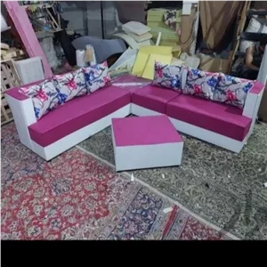 مبل ال کنج دکور پنج نفره اقتصادی مبلمونسرا مدل 215316