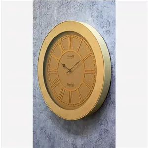 ساعت دیواری آیینه ای نگینی کد 1401 B مبلمونسرا مدل 237303