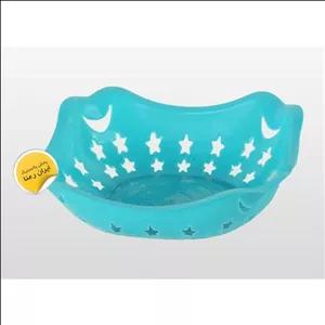 سبد سبزی خوری پلاستیکی طرح سیب مدل اشکان مبلمونسرا مدل 291137