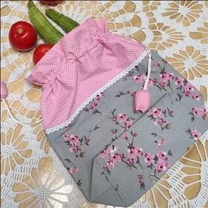 کیسه سبزیجات سه لایه کتان نخ ترک مبلمونسرا مدل 298955