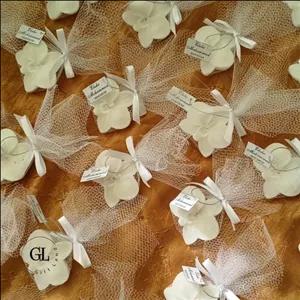 گیفت عروسی عقد شمع ارکیده و تور مبلمونسرا مدل 284406