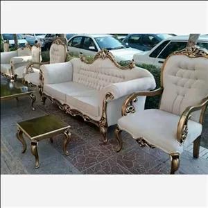 مبل 7 نفره مدل ژوبین کد 321 مبلمونسرا مدل 212506