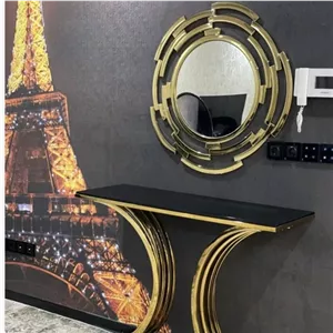 آینه کنسول استیل مبلمونسرا مدل 219300