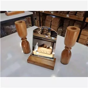 اینه هفت سین پایه چوبی اینه دکوراتور پایه چوبی اینه کوچیک پایه چوبی جهیزیه و عروس مبلمونسرا مدل 261109