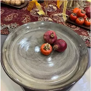 دیس سرو زیتونی هندمید مبلمونسرا مدل 271249