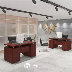 میز مدیریت ام دی اف مدل T116 مبلمونسرا مدل 234329