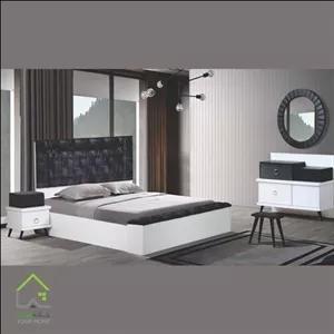 سرویس تختخواب دو نفره سرنا مبلمونسرا مدل 229339