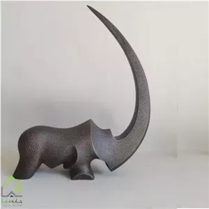 مجسمه کرگدن مینیاتوری مبلمونسرا مدل 252431