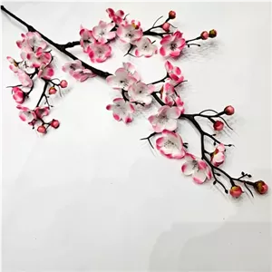 گل مصنوعی شکوفه ژاپنی شاخه سه انشعاب بلند مبلمونسرا مدل 260375