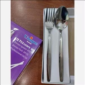 قاشق و چنگال یونیک طرح ماینز ضخیم مبلمونسرا مدل 290725