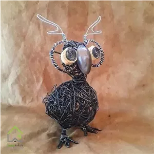 مجسمه پرنده جغد مبلمونسرا مدل 253129