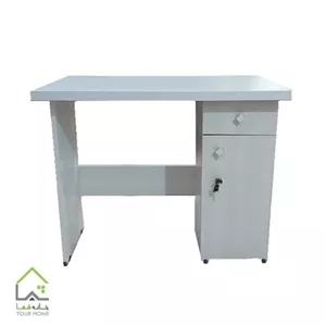 میز تحریر و کامپیوتر درسا سفید مبلمونسرا مدل 218528