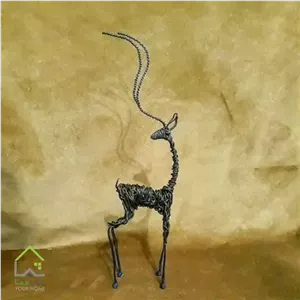 مجسمه مفتولی طرح آهو مبلمونسرا مدل 254011