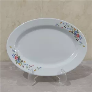 دیس کباب وبرنج بزرگ ملامین طرح گل ویکتوریا مارک یزدملامین تعداد1عدد سایز 37 در 27سانت دارای استاندارد و مواد درجه یک پلو مبلمونسرا مدل 271309