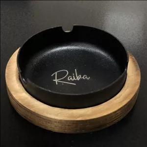 زیر سیگاری چوبی فلزی رایکا مبلمونسرا مدل 273904