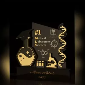 تندیس فارغ التحصیلی علوم آزمایشگاهی کد 106 مبلمونسرا مدل 252318