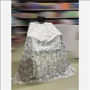 پیش بند آرایشگاهی یقه کش طرح ارتشی سفید مبلمونسرا مدل 297666