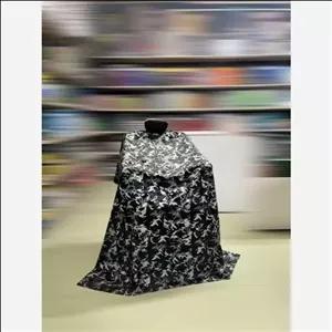 پیش بند آرایشگاهی یقه چرم طرح ارتشی مشکی مبلمونسرا مدل 297668