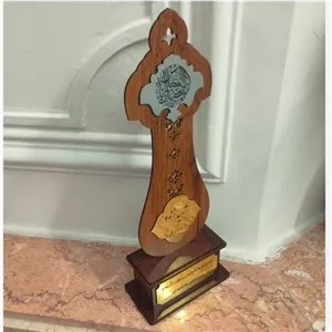 تندیس چوبی طرح جانباز مبلمونسرا مدل 251246