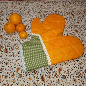 دستکش فر کتان نخ باپشم شیشه 1 سانتی مبلمونسرا مدل 299194