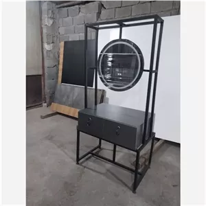 میز سالن استند چوبی و فلزی کد 118 مبلمونسرا مدل 223565