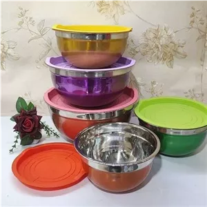 لگن استیل بدنه رنگی درب دار مبلمونسرا مدل 291888