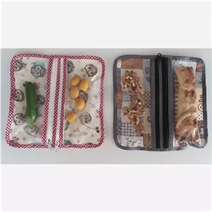 کیف لقمه پارچه ای دوزیپ مبلمونسرا مدل 302969