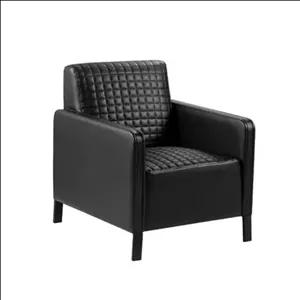 مبل اداری مشکی یک نفره مدل آزرا مبلمونسرا مدل 234449