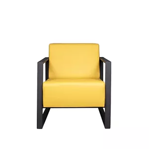 مبل اداری پایه فلزی 1 نفره لیو مدل N53 مبلمونسرا مدل 234486