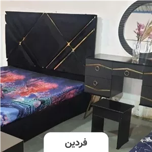 تخت خواب یک نفره مدل پازل - رنگبندی 25 عددی مبلمونسرا مدل 226399