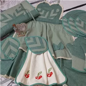 سرویس پارچه ای اشپزخانه عروس مبلمونسرا مدل 297129