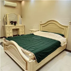 تخت خواب دو نفره کلاسیک پدیده مبلمونسرا مدل 225867