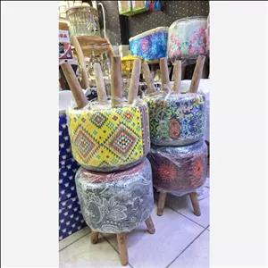 پاف مراکشی بزرگ شیک و زیبا باکیفیت بالا مبلمونسرا مدل 214788