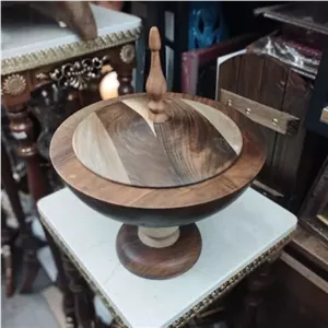 شکلات خوری چوب گردو مبلمونسرا مدل 295038 